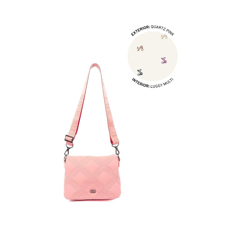 Lug Wink CloudGo Crossbody Bag Quartz Pink